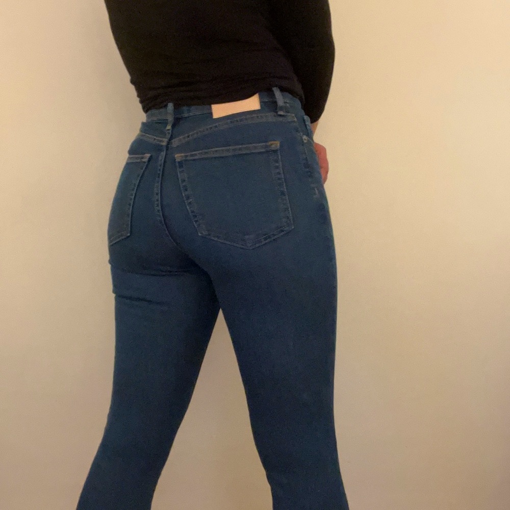 new Everlane authentic high rise skinny jeans